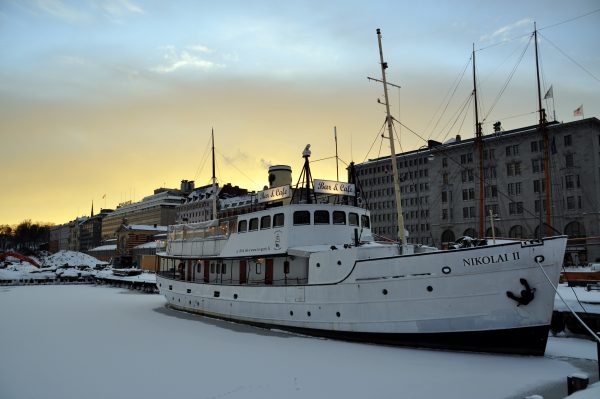 Im Hafen von Helsinki