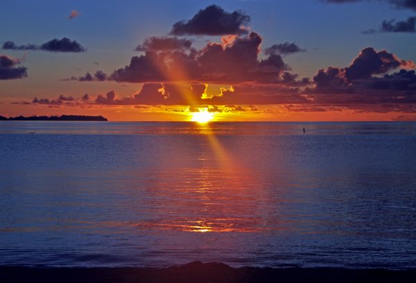 Sonnenuntergang in Mikronesien