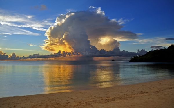 Sonnenuntergang in Mikronesien