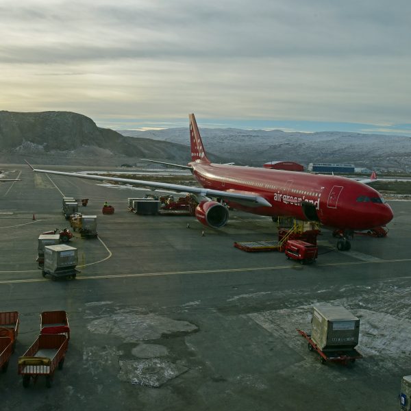 A330 der Air Greenland in Kangerlussuaq