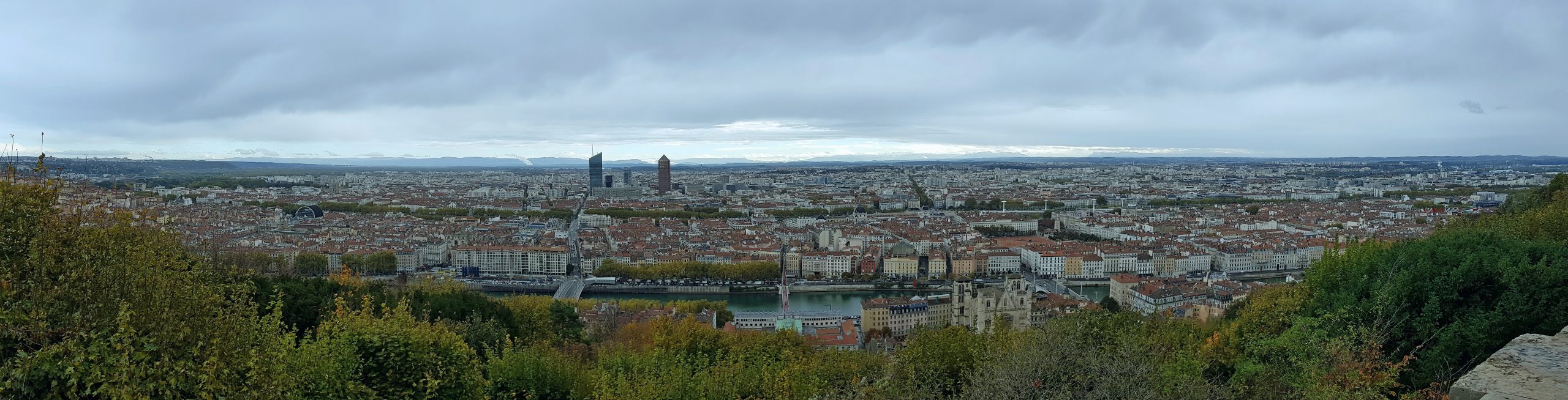 Blick auf Lyon