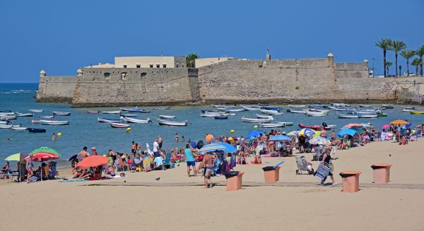 Castillo de San Sebastián in Cádiz