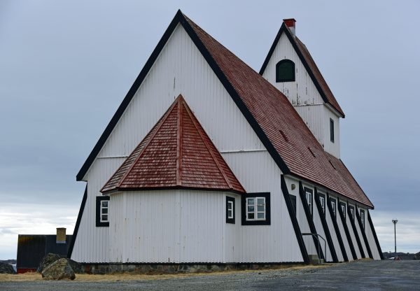 Die Kirche von Nanortalik in Südgrönland