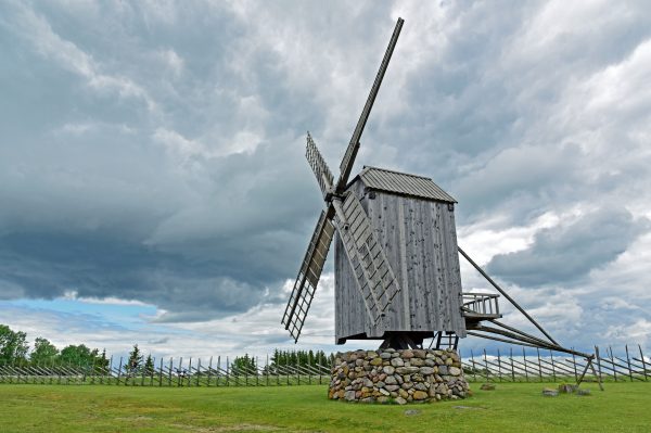 Windmühlenpark Angla / Saaremaa / Estland