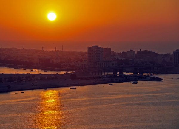 Sonnenuntergang in Ras Al Khaimah