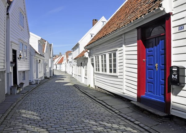 Die Altstadt von Stavanger