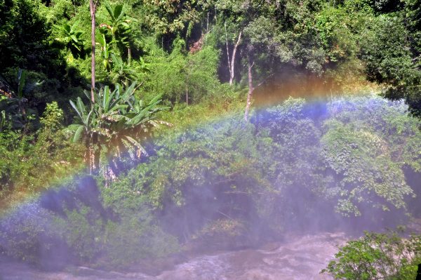 Die Wachirathan Wasserfälle im Doi Inthanon Nationalpark