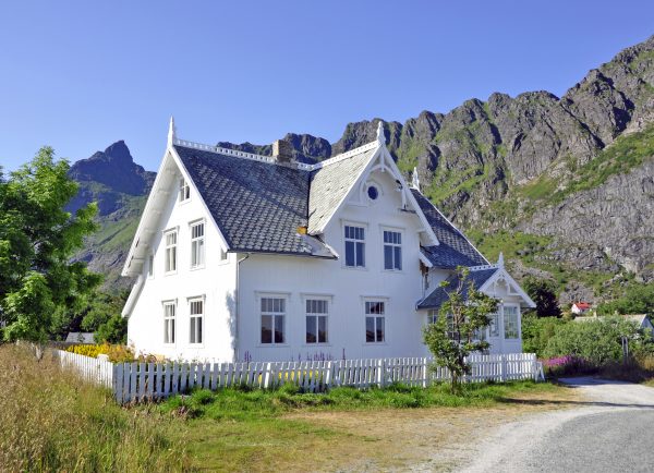 Ein Haus in Å / Norwegen