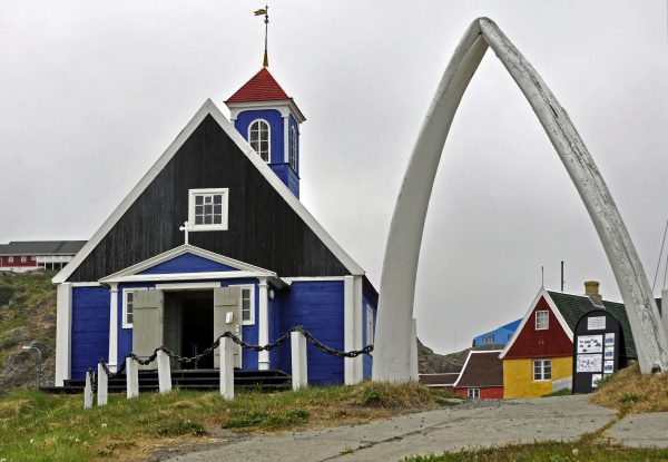 Die älteste Kirche von Grönland in Sisimiut