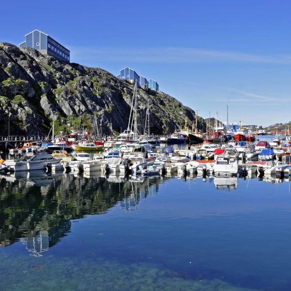Im Hafen von Nuuk