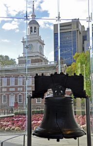 Die Freiheitsglocke in Philadelphia
