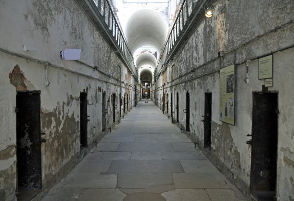 Das Eastern State Penitentiary in Philadelphia