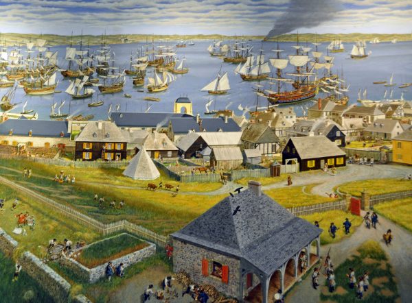 So sah Louisbourg früher aus