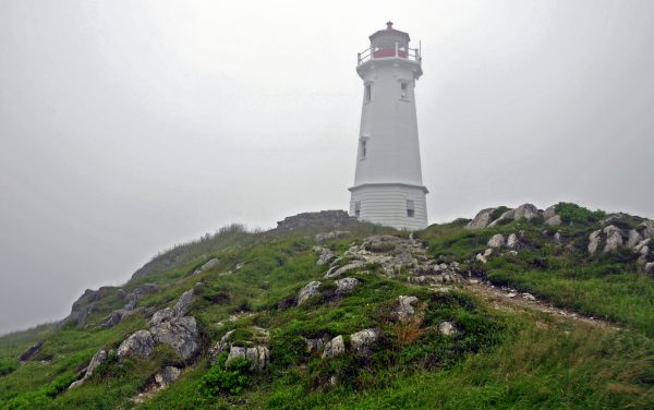 Der Leuchtturm von Louisbourg