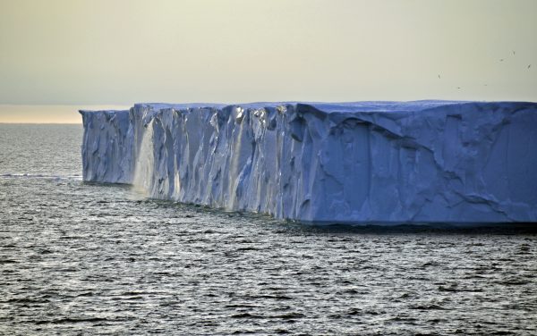 Ein Eisberg im Hamilton Inlet