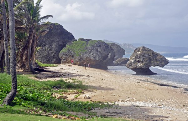 Bathsheba Beach in der Karibik