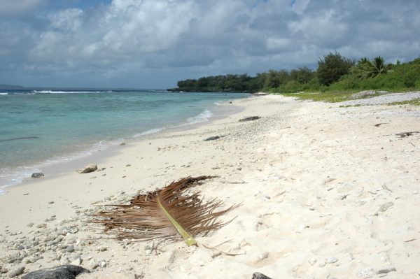 Ein Strand im Süden von Saipan