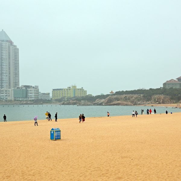 Die Beach Walk Street in Qingdao