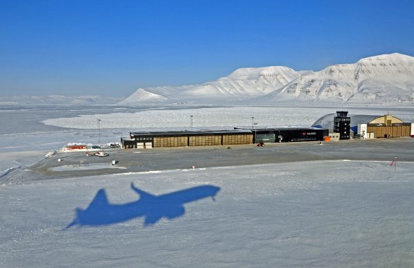 Der Airport von Spitzbergen