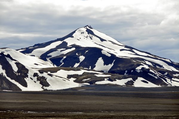 In der Nähe des Langjökull Gletschers