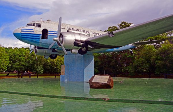 Indonesian Airline Monument in Banda Aceh