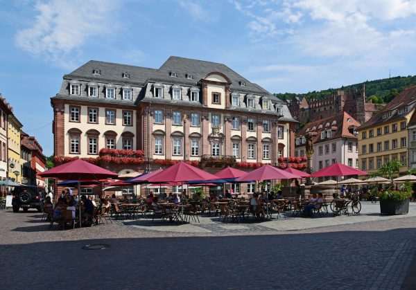 Die Innenstadt von Heidelberg