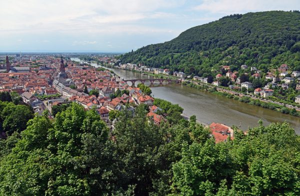Blick auf Heidelberg