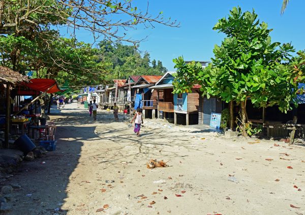 Der Ort Ma Kyone Galet auf der Insel Bo Cho