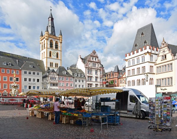 Der Marktplatz von Trier