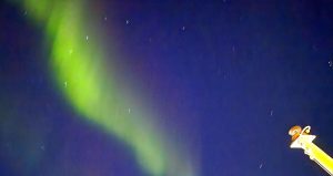 Polarlichter auf der HANSEATIC nature während der Kreuzfahrt in Norwegen