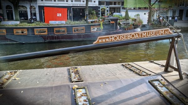 Das Houseboat-Museum in Amsterdam