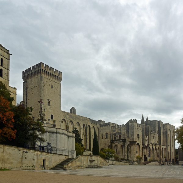 Der Palast der Päpste in Avignon