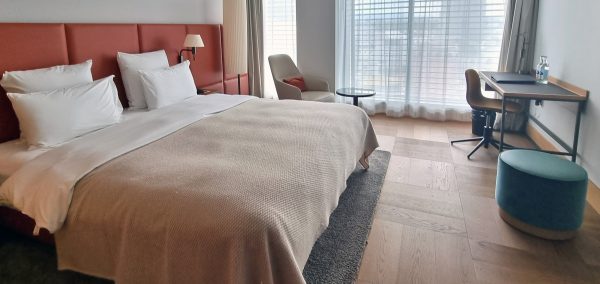 Mein Zimmer im Mövenpick-Hotel in Basel