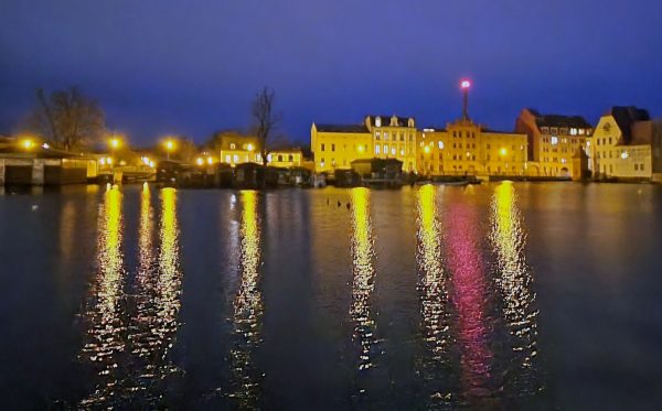 Abendliche Stimmung in Brandenburg an der Havel