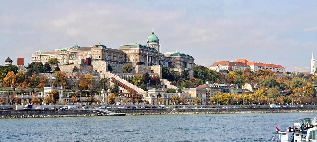 Der Burgpalast in Budapest