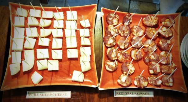 Käse und Wurst in Castelo Rodrigo