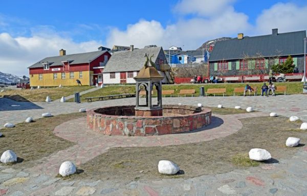 Der Springbrunnen von Qaqortoq