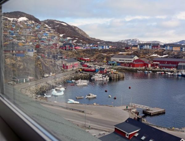 Blick vom Hotel Qaqortoq