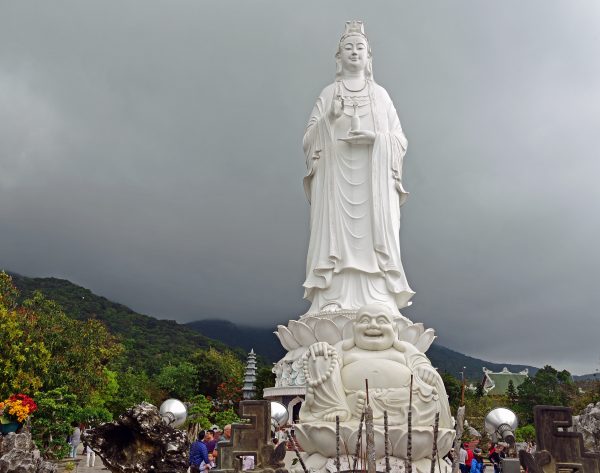 Die Goddess of Mercy Statue in Da Nang in Vietnam