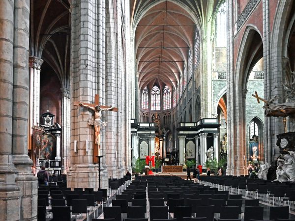 In der Saint Bavo Kathedrale in Gent / Belgien