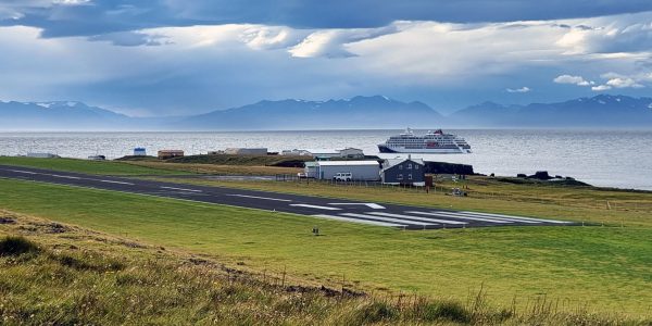 Der Flughafen auf Grímsey