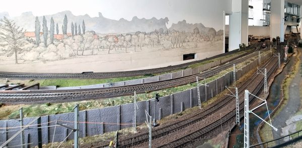 Modellbahnanlage im Museum für Hamburgische Geschichte