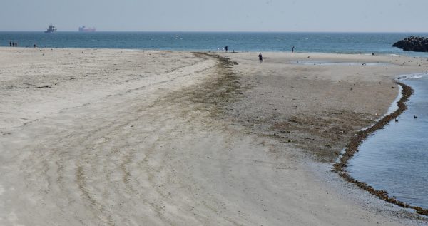 Der Strand auf der Düne von Helgoland