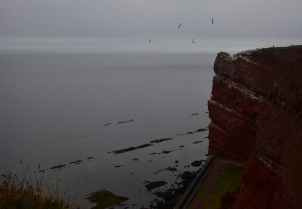 Helgoland in Wetter-Tristesse