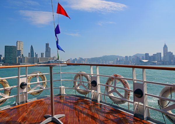 Eine Hafenrundfahrt in Hongkong