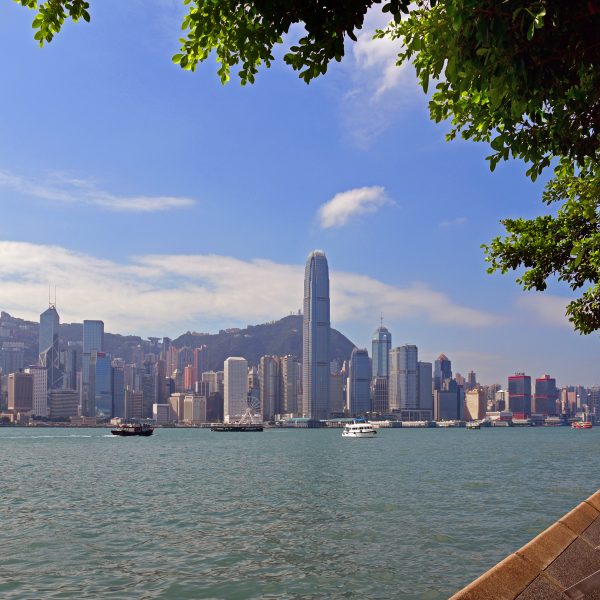 Eine Hafenrundfahrt in Hong Kong