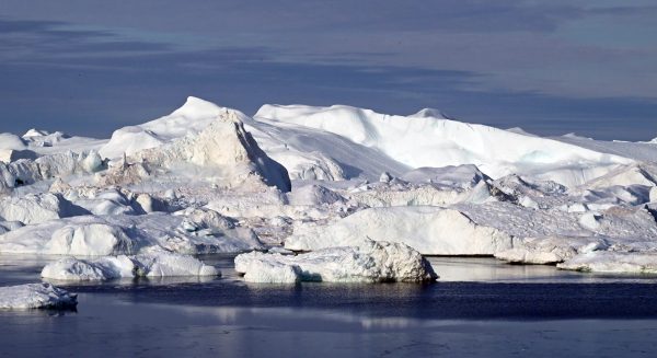 Blick auf den Ilulissat-Eisfjord