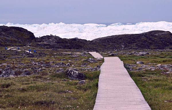 Walkway zum Ilulissat-Eisfjord