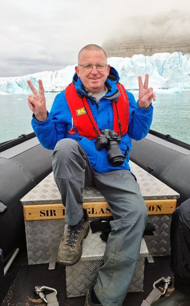 Zinni ist zufrieden im Ilulissat-Eisfjord