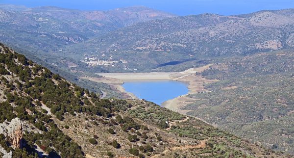 Ein See auf Kreta